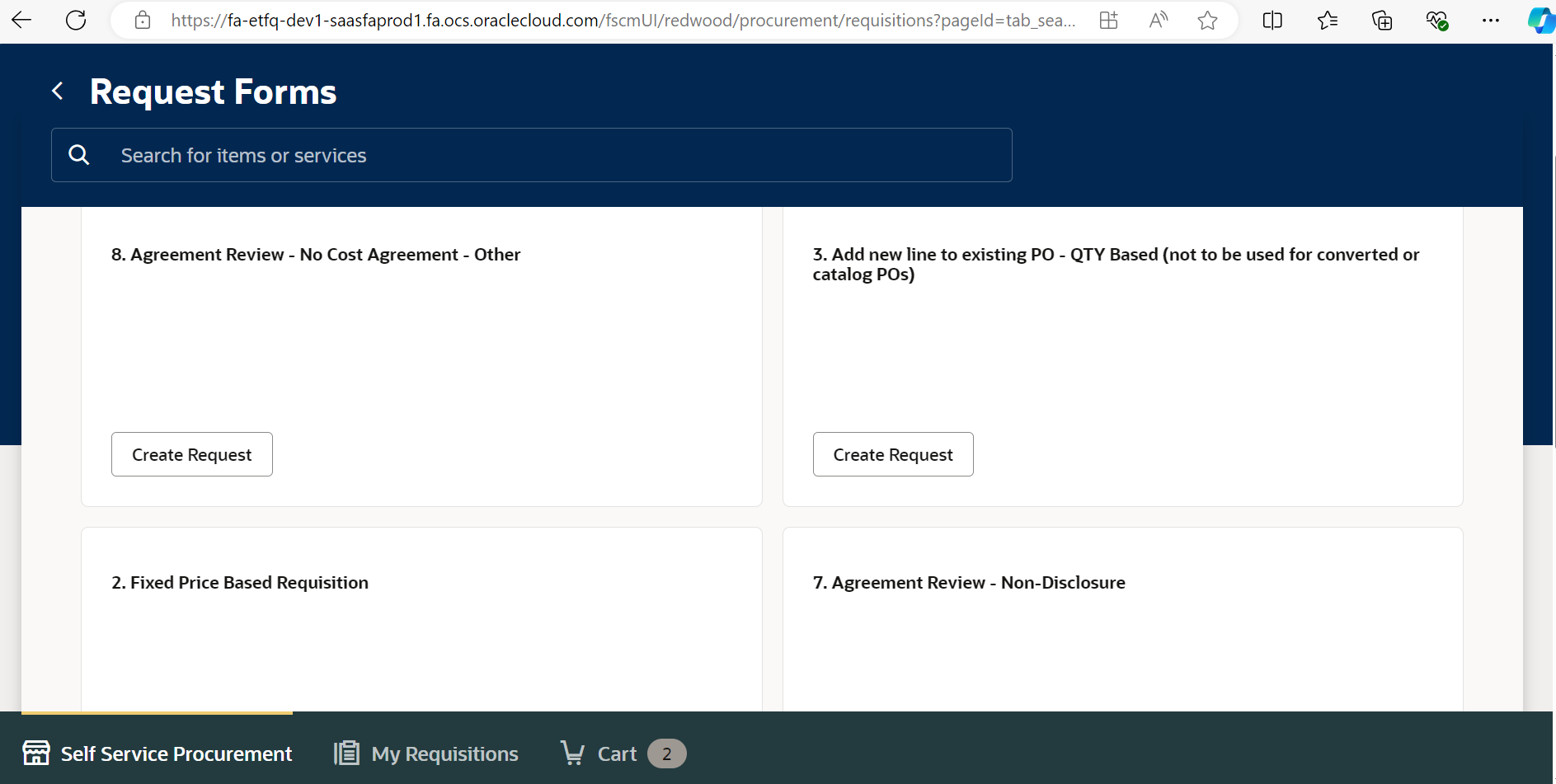 New Requisitions Screen in Aggie Enterprise Request Forms in July 2025