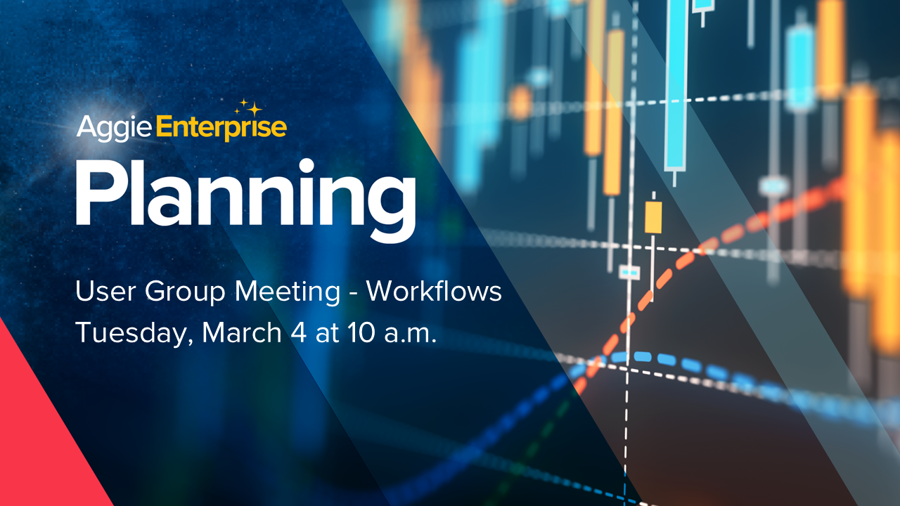 Planning User Group Meeting - March 4, 2025 at 10 a.m.
